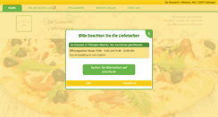 Desktop Screenshot of dagiovanni-pizza.de
